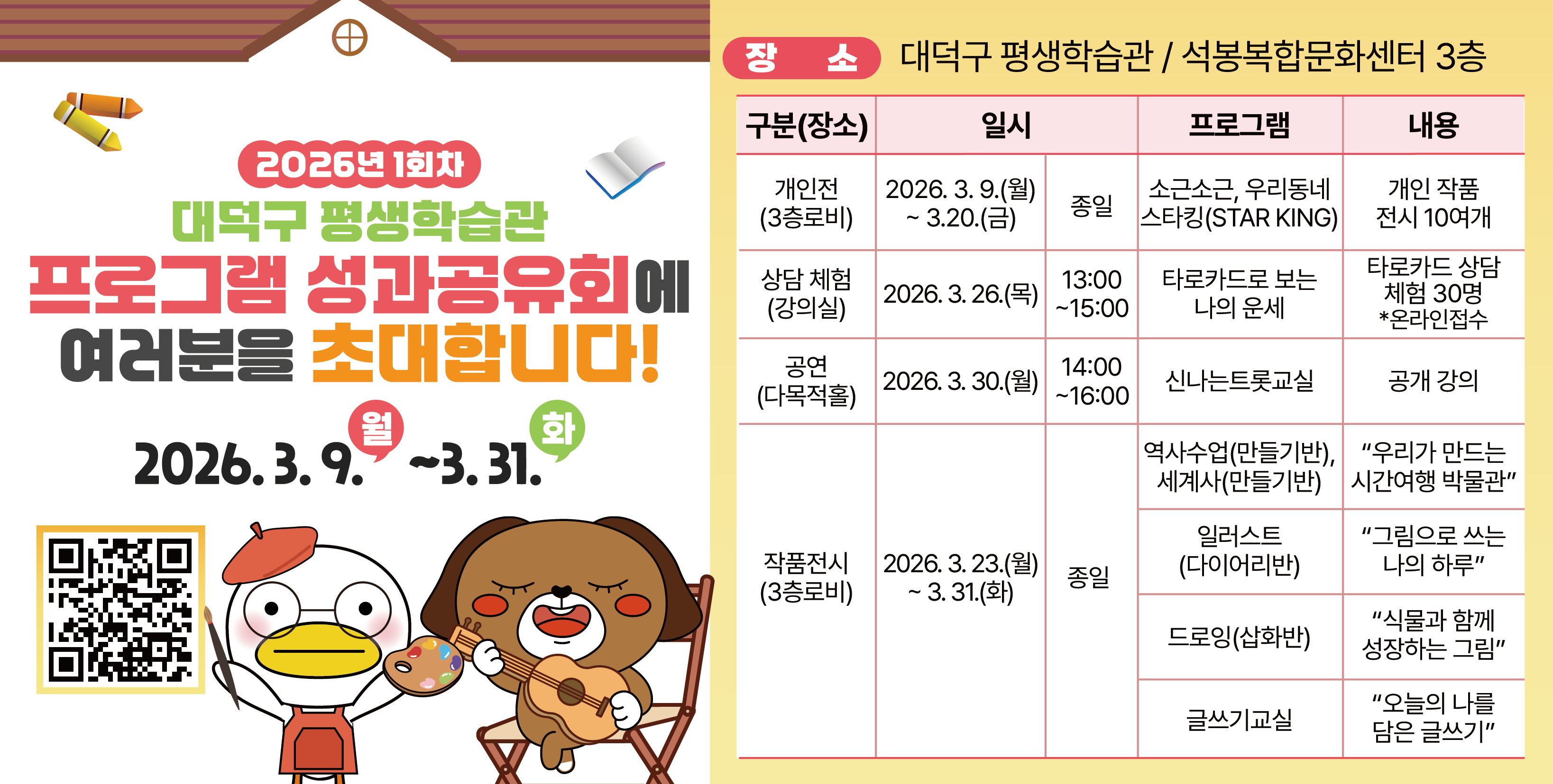 2026년 1회차 평생학습관 프로그램 성과공유회 개최0